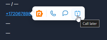 User report