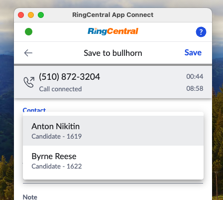 Logging calls