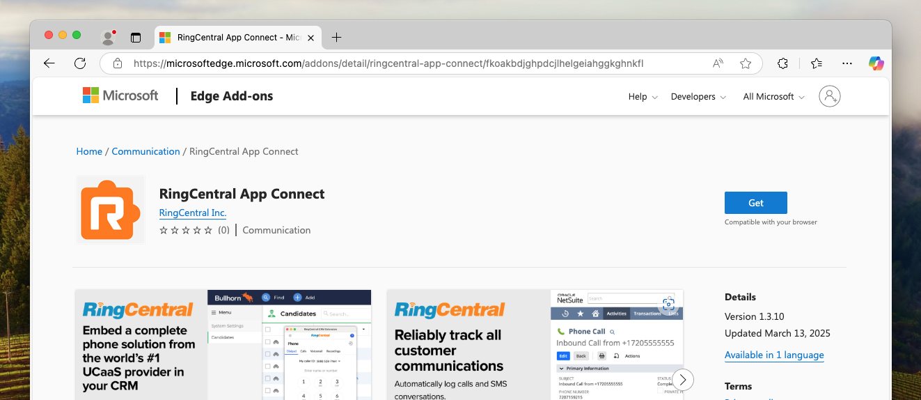 Web Store Install