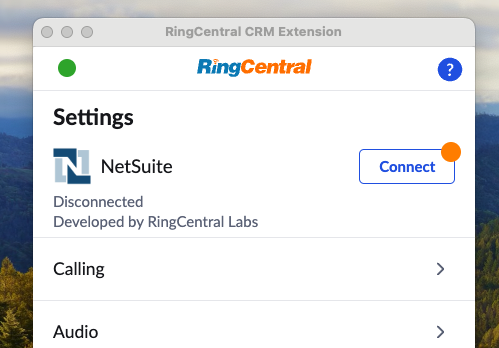 Connect to NetSuite