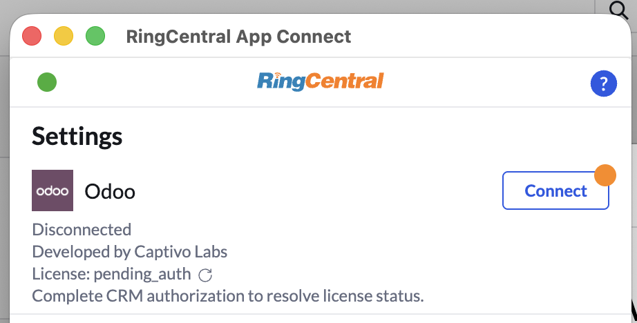 Odoo Connect