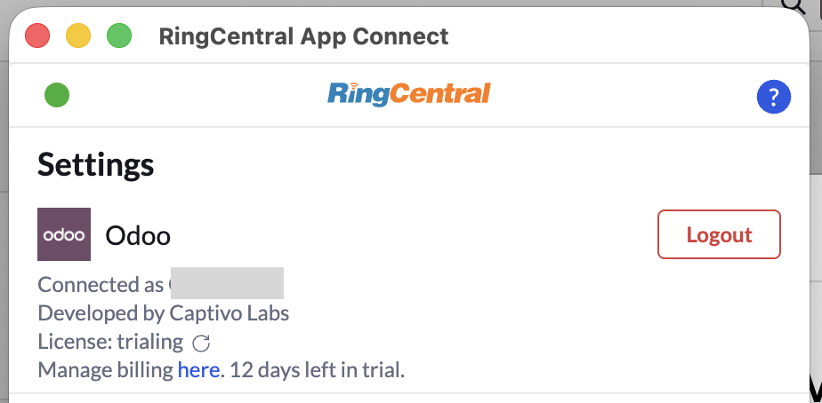 Odoo Connected